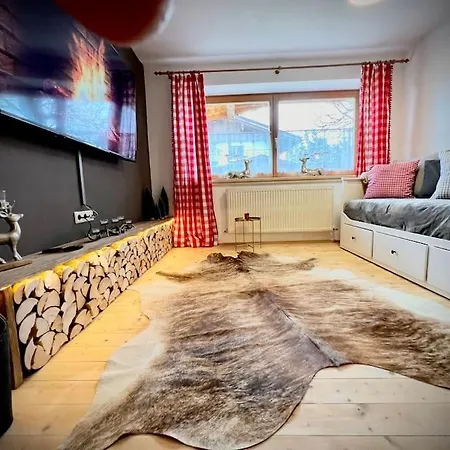 Steinbock Terrasse, Gartensauna, Garten, Grillplatz 公寓