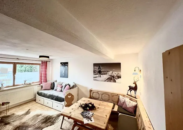 Steinbock Terrasse, Gartensauna, Garten, Grillplatz Apartman *