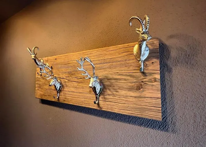 Steinbock Terrasse, Gartensauna, Garten, Grillplatz شقة *