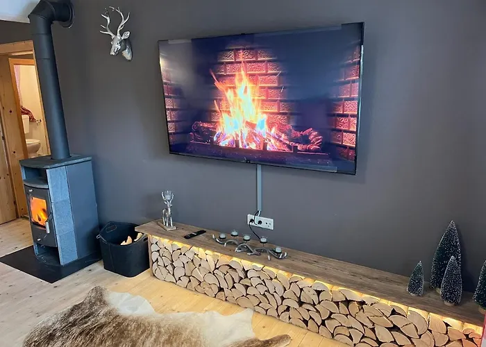 Steinbock Terrasse, Gartensauna, Garten, Grillplatz