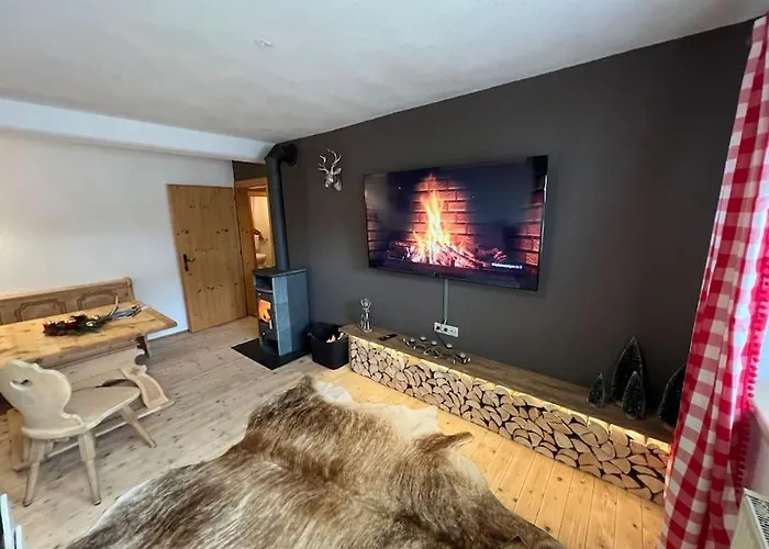 Steinbock Terrasse, Gartensauna, Garten, Grillplatz Apartman *